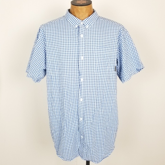 Columbia Other - Columbia XXL Plaid Short Sleeve Button Down Shirt